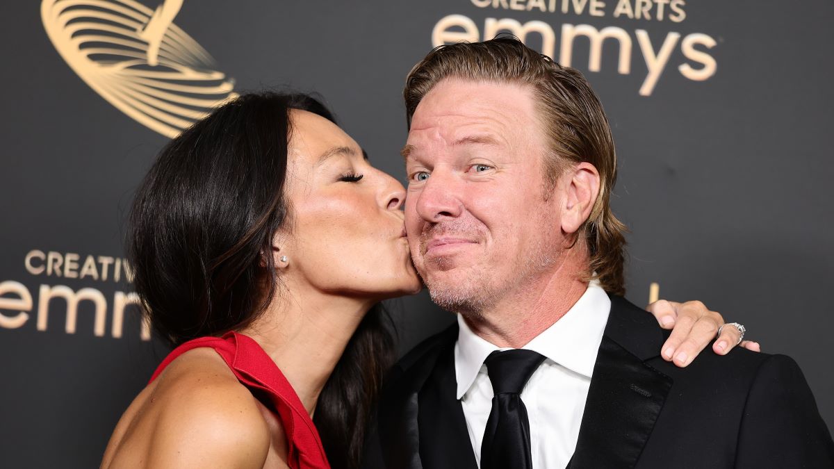 Joanna Gaines and Chip Gaines attend the 2022 Creative Arts Emmys at Microsoft Theater on September 03, 2022 in Los Angeles, California. (Photo by Matt Winkelmeyer/WireImage)