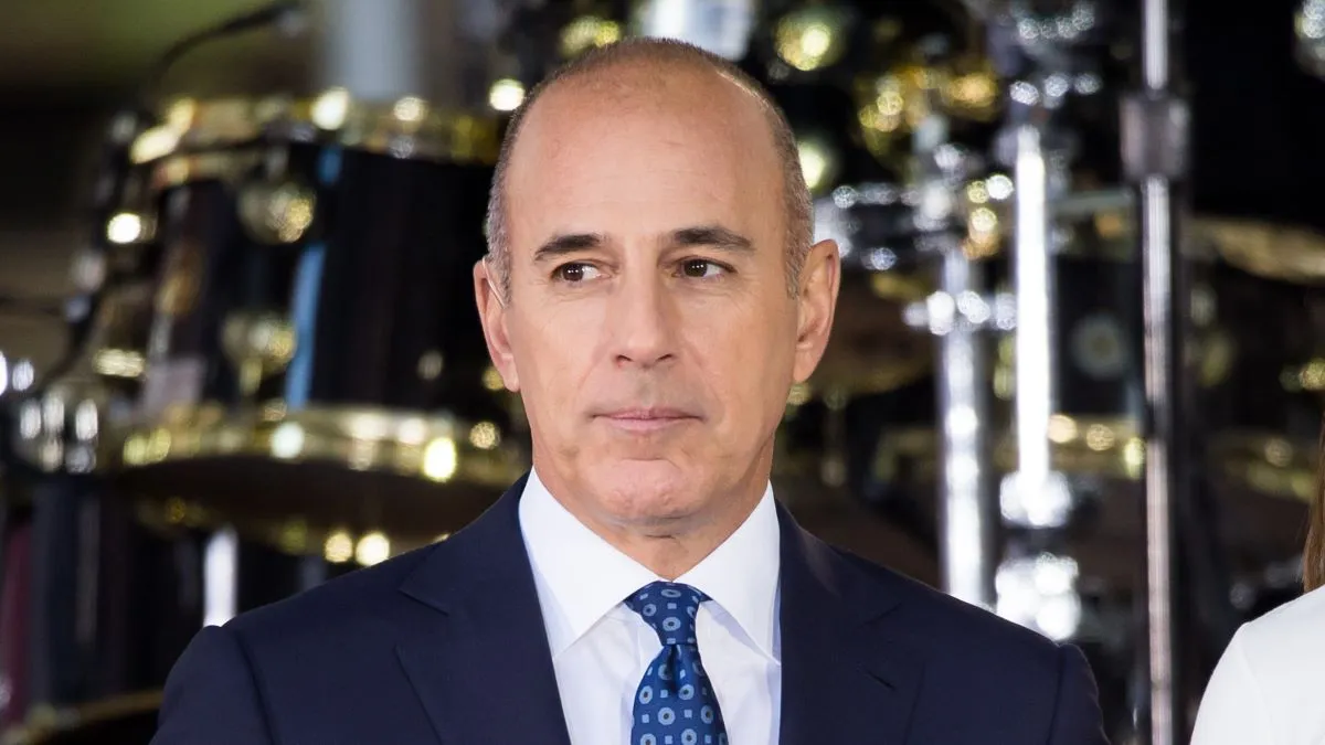 Matt Lauer attends NBC's "Today" at Rockefeller Plaza on September 29, 2017 in New York City. (Photo by Noam Galai/WireImage)