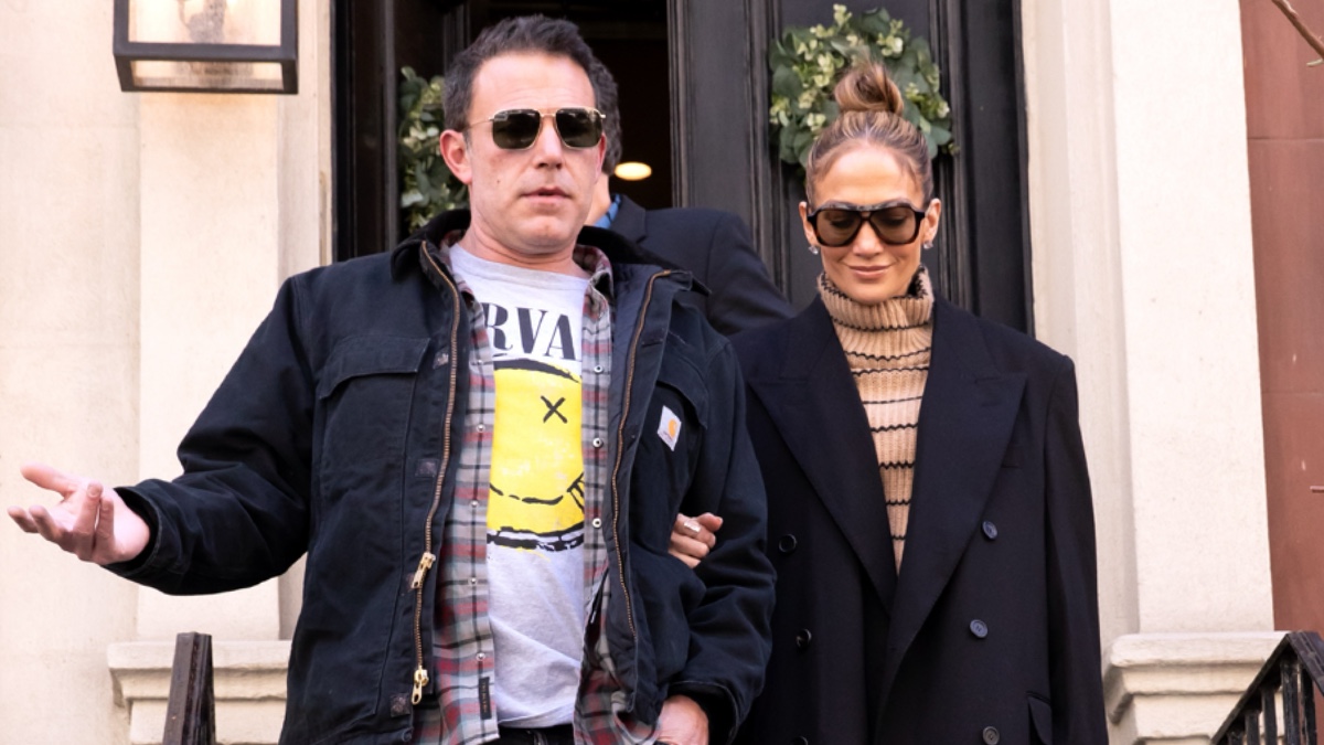 Ben Affleck and Jennifer Lopez in New York