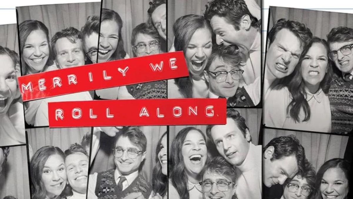 Merrily We Roll Along official poster