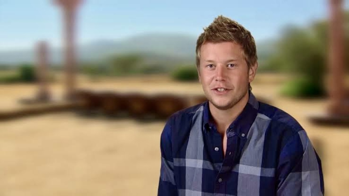 A confessional image of Ryan Knight from the reality show, ‘The Challenge’