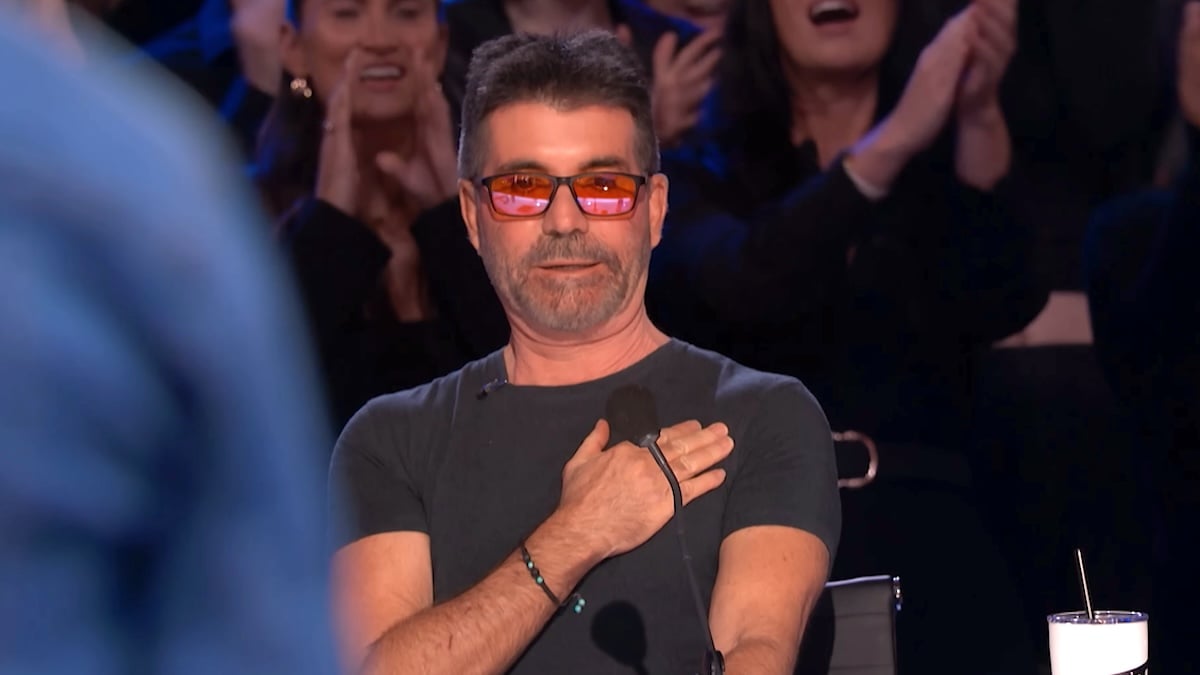 Simon Cowell reacts to performer on 'Americas Got Talent' season 19
