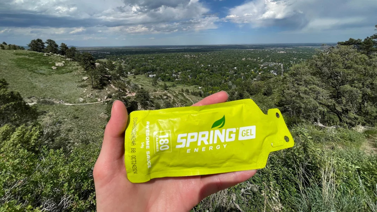 A Spring Energy gel pouch