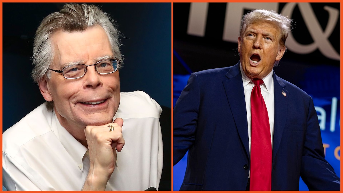 Stephen King and Donald Trump