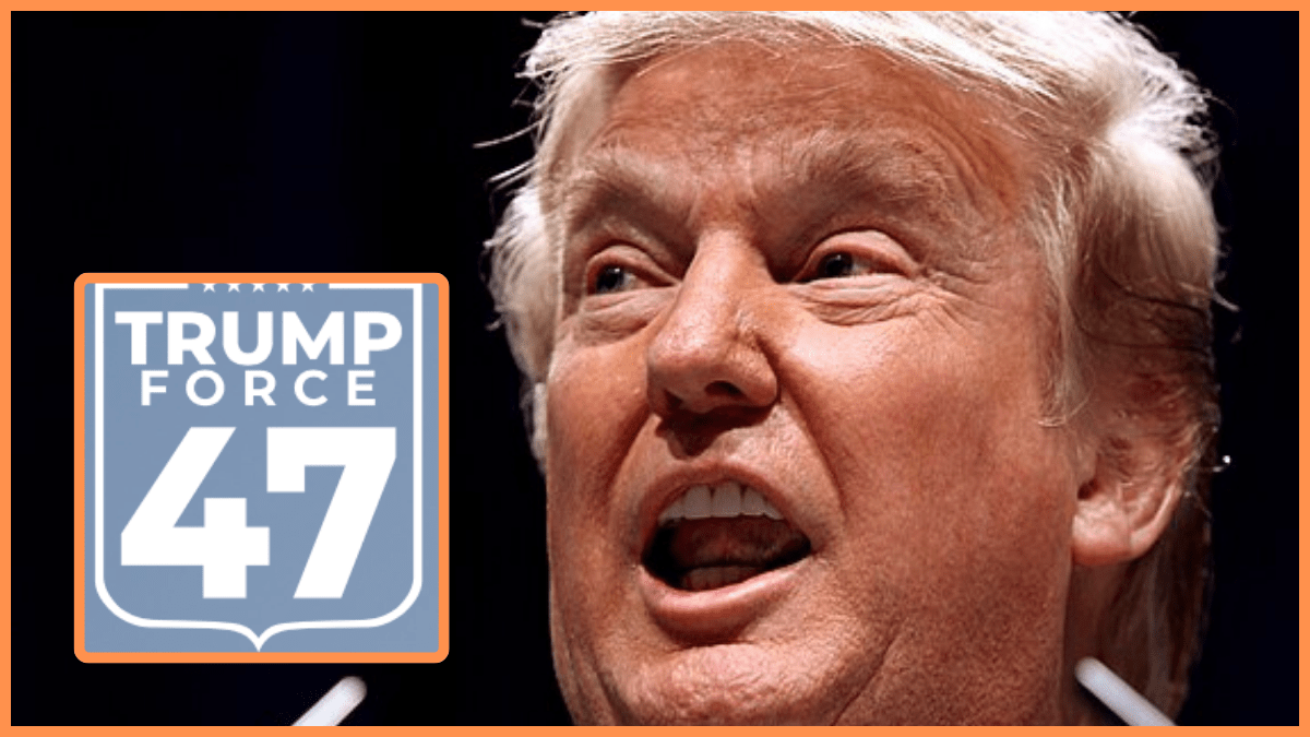 Donald Trump, Trump Force 47 logo
