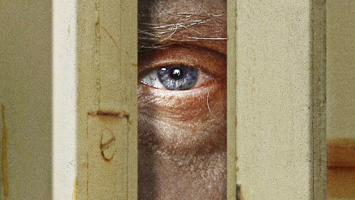 An eye peeking through an open door-Worst Roommate Ever cover image