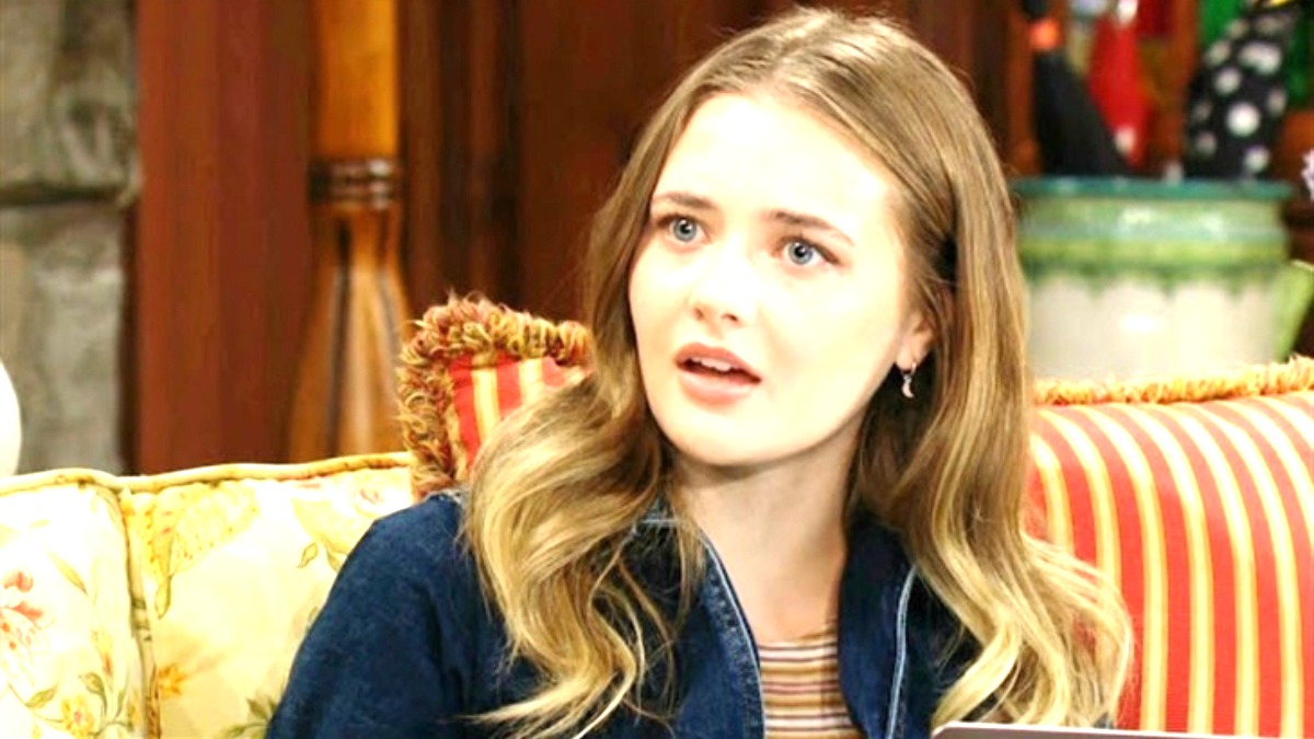 Reylynn Caster as Faith Newman on The Young and the Restless