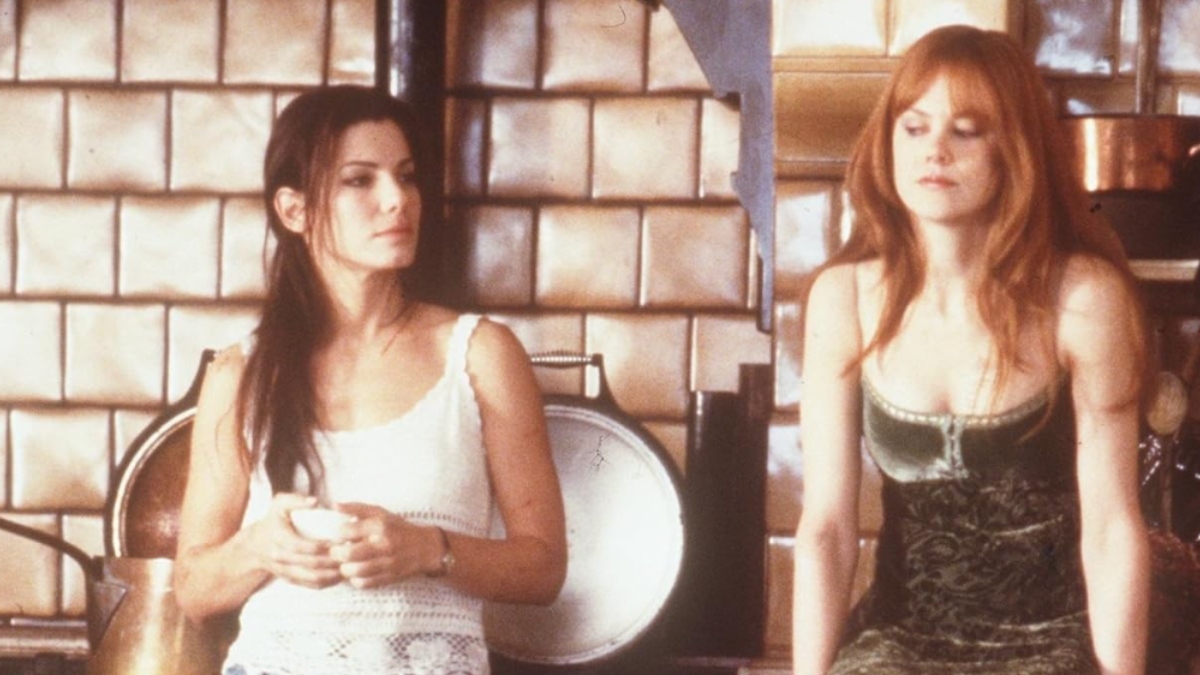 Sandra Bullock and Nicole Kidman in Practical Magic