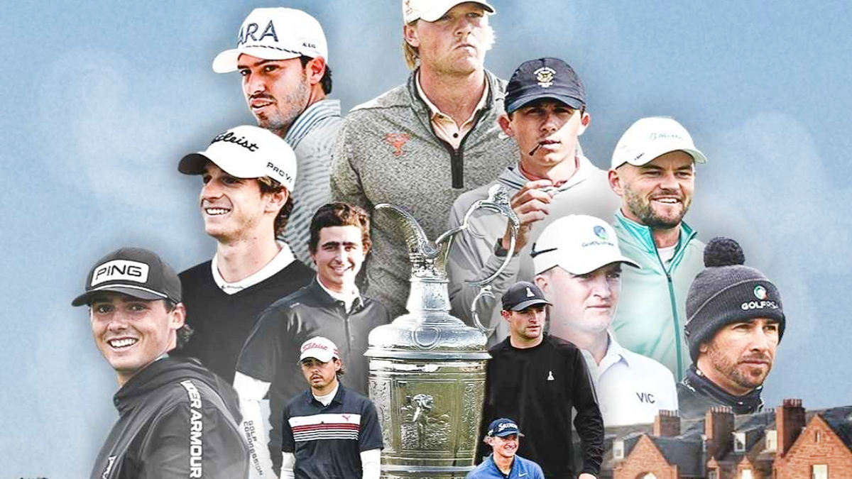 British Open 2024 all 12 participants official poster