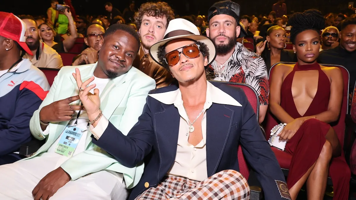 Bruno Mars during the 2022 BET Awards at Microsoft Theater