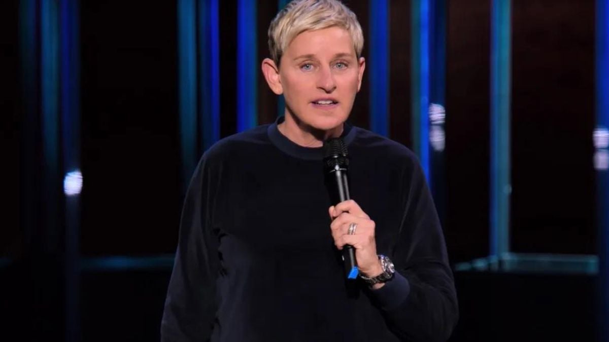 Ellen DeGeneres in her Netflix special Relatable