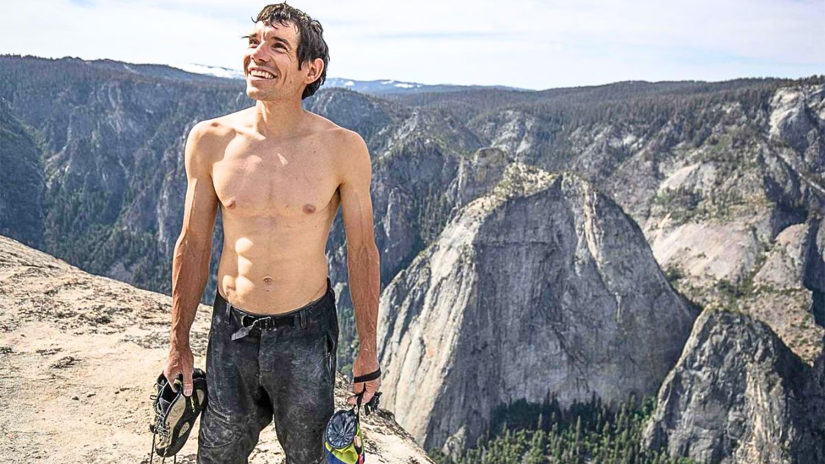 Rock climber Alex Honnold in 'Free Solo'.