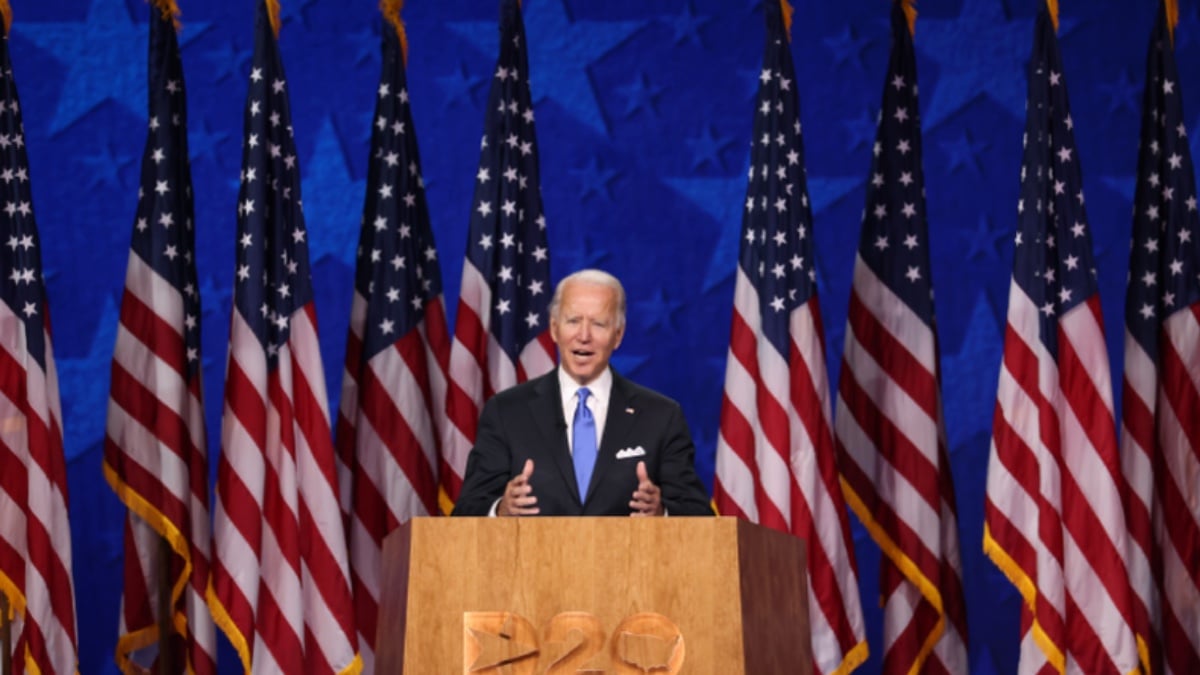 Joe Biden at 2020 DNC
