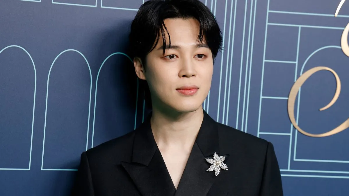NEW YORK, NEW YORK - APRIL 27: Jimin attends the reopening of The Landmark at Tiffany & Co 5th Avenue on April 27, 2023 in New York City. (Photo by Taylor Hill/Getty Images)