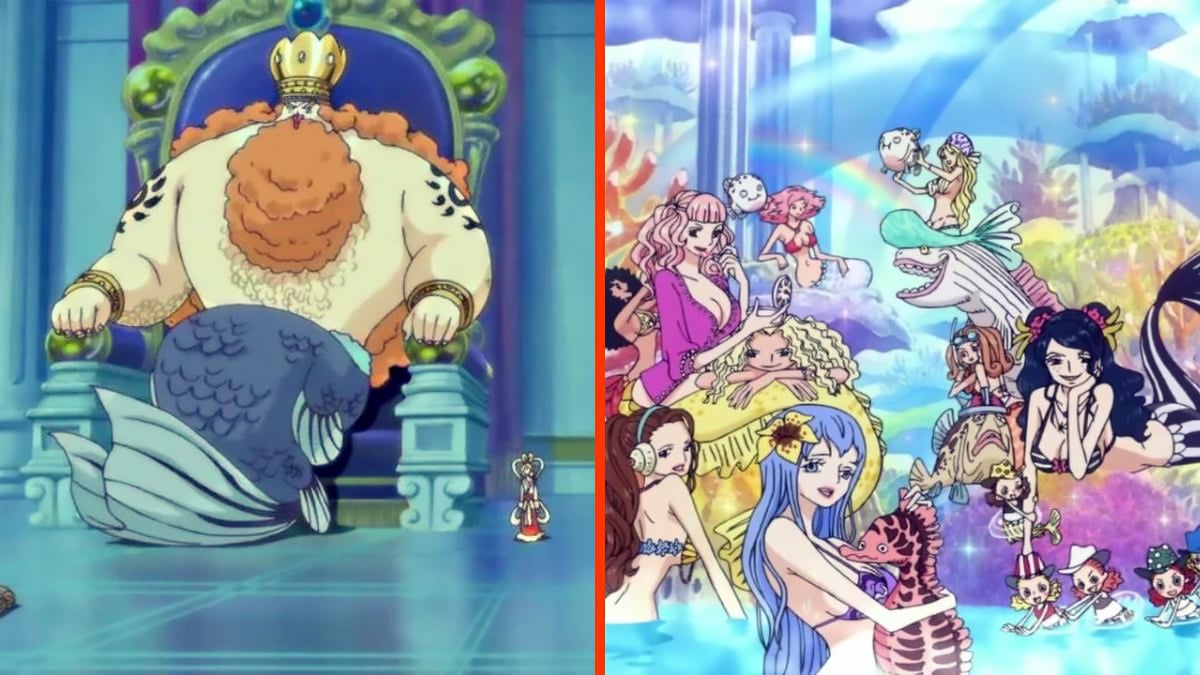 The Merfolk tribe in One Piece