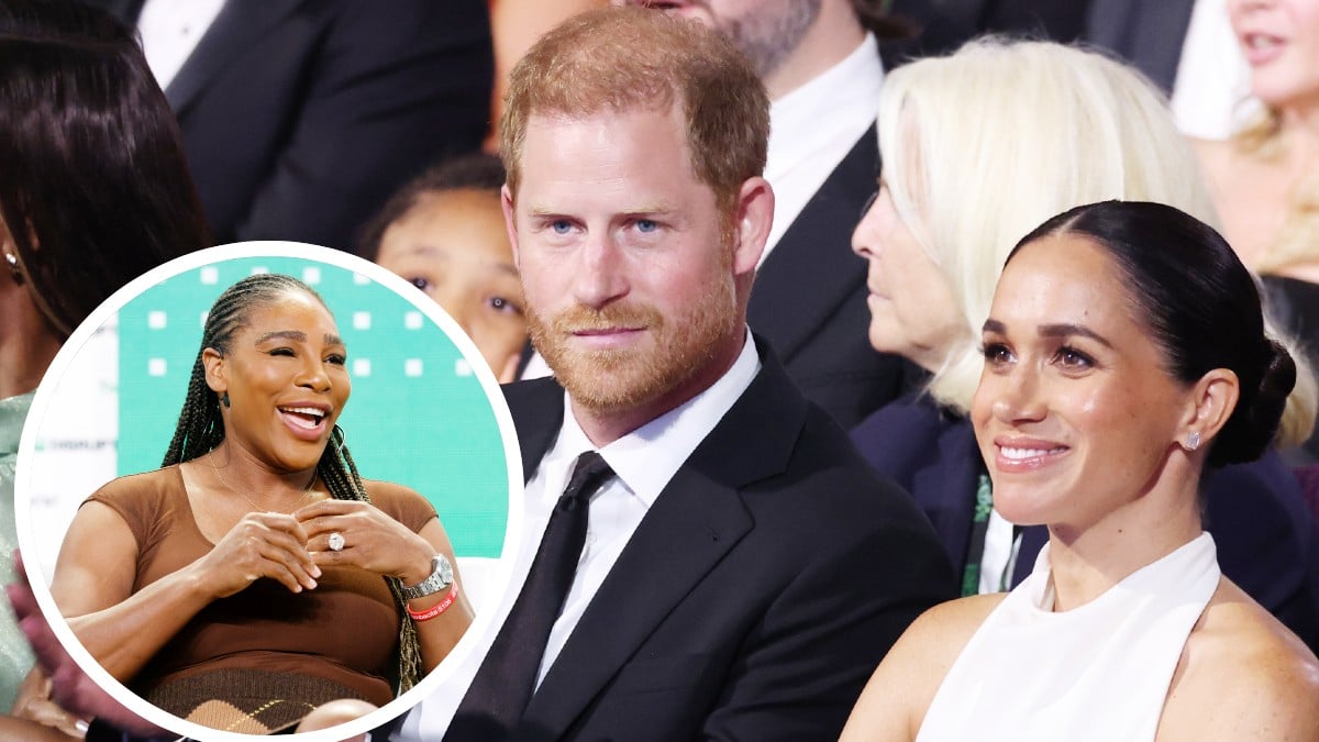 Prince Harry Meghan Markle and Serena Williams at ESPY awards 2024