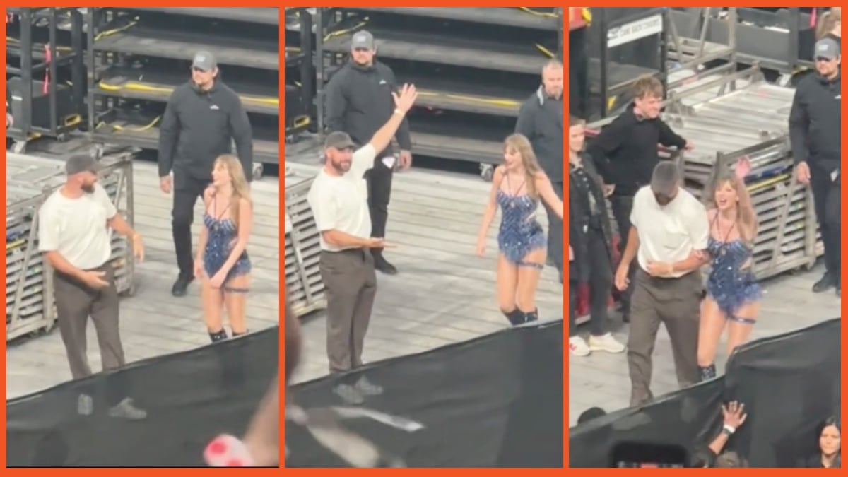 Travis Kelce and Taylor Swift put their happiness on display