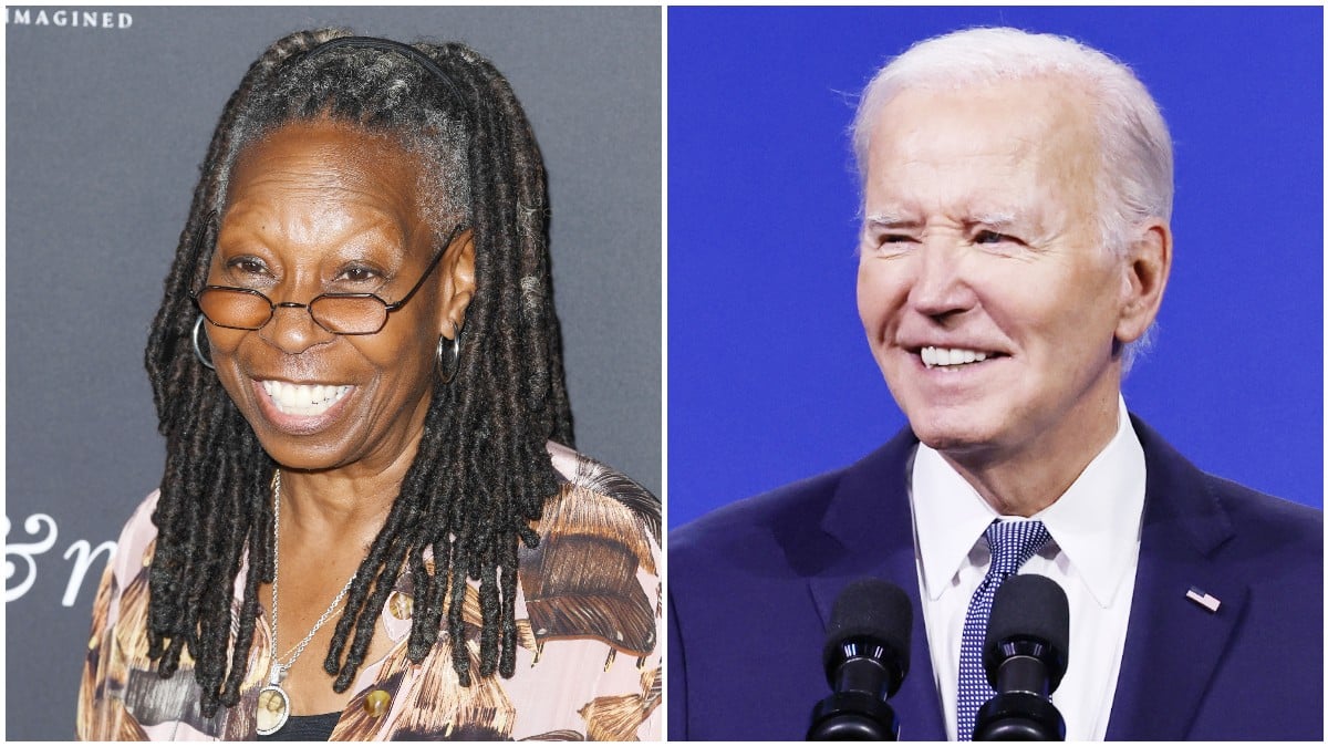 Whoopi Goldberg supports Joe Biden