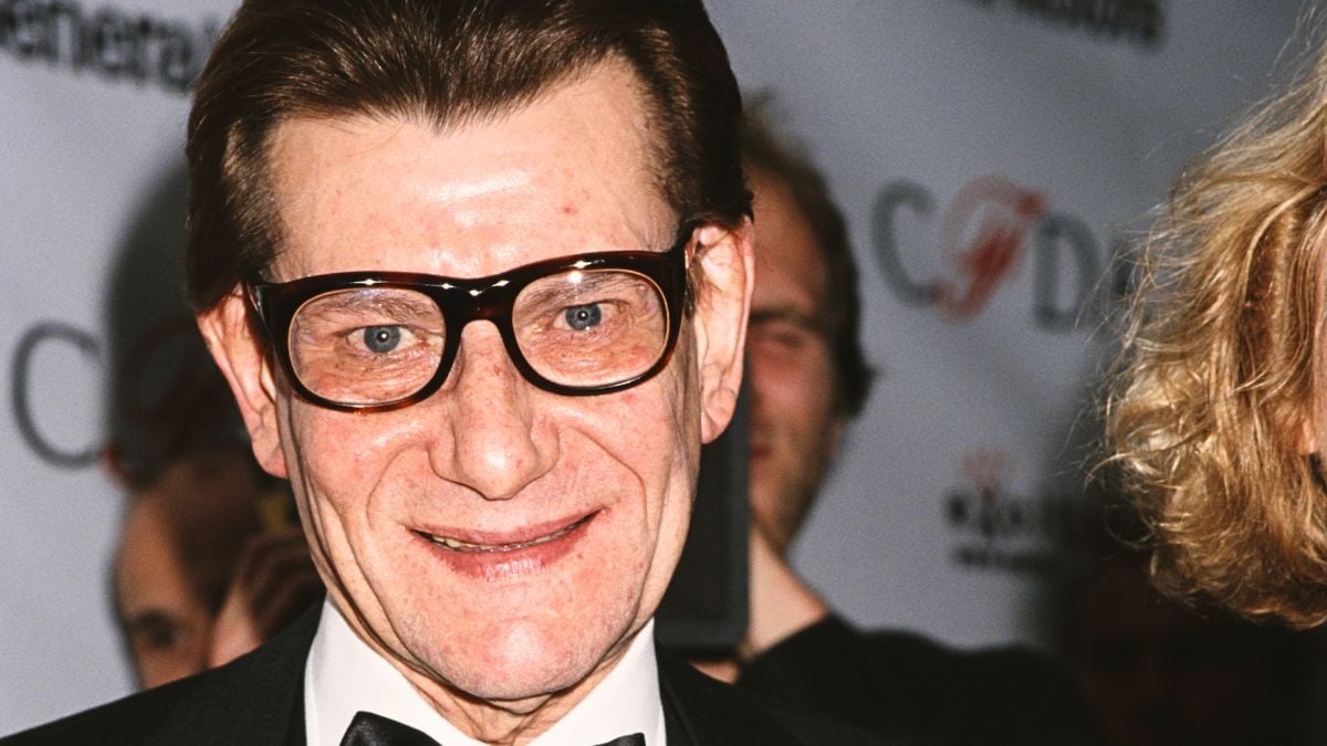 French fashion designer Yves Saint Laurent (1936 - 2008) at the 18th annual CFDA (Council of Fashion Designers of America) awards, at the 69th Regiment Armory in New York City, USA, 2nd June 1999. 