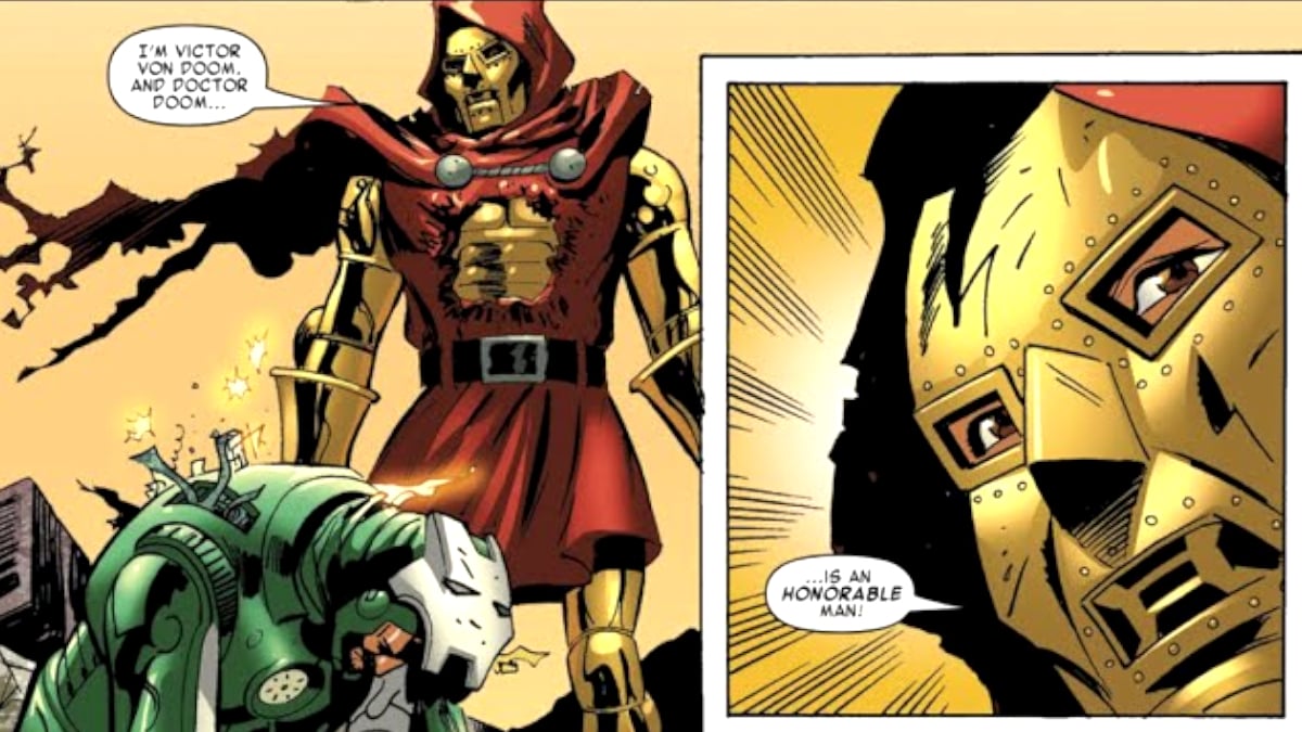 Tony Stark as Doctor Doom