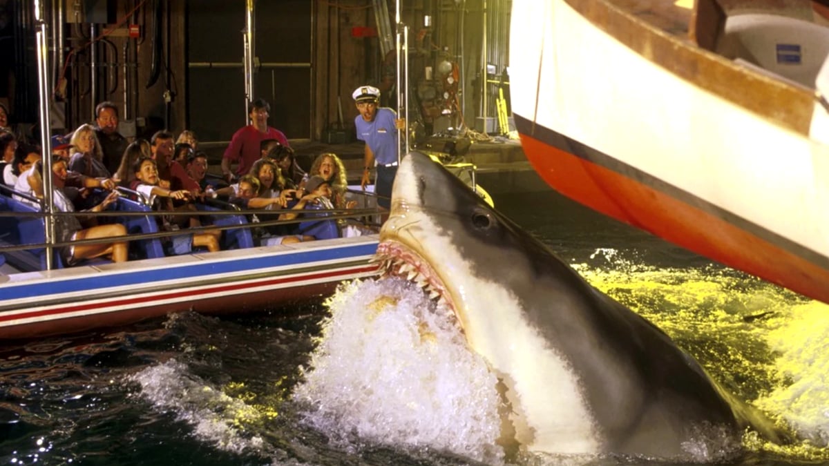 The Jaws ride at Universal Studios Florida