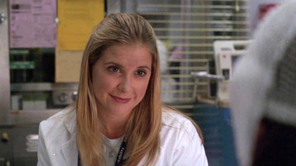 Kellie Martin as Lucy Knight on ER