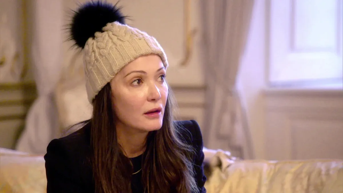 Annabelle Neilson in a screenshot from Ladies of London