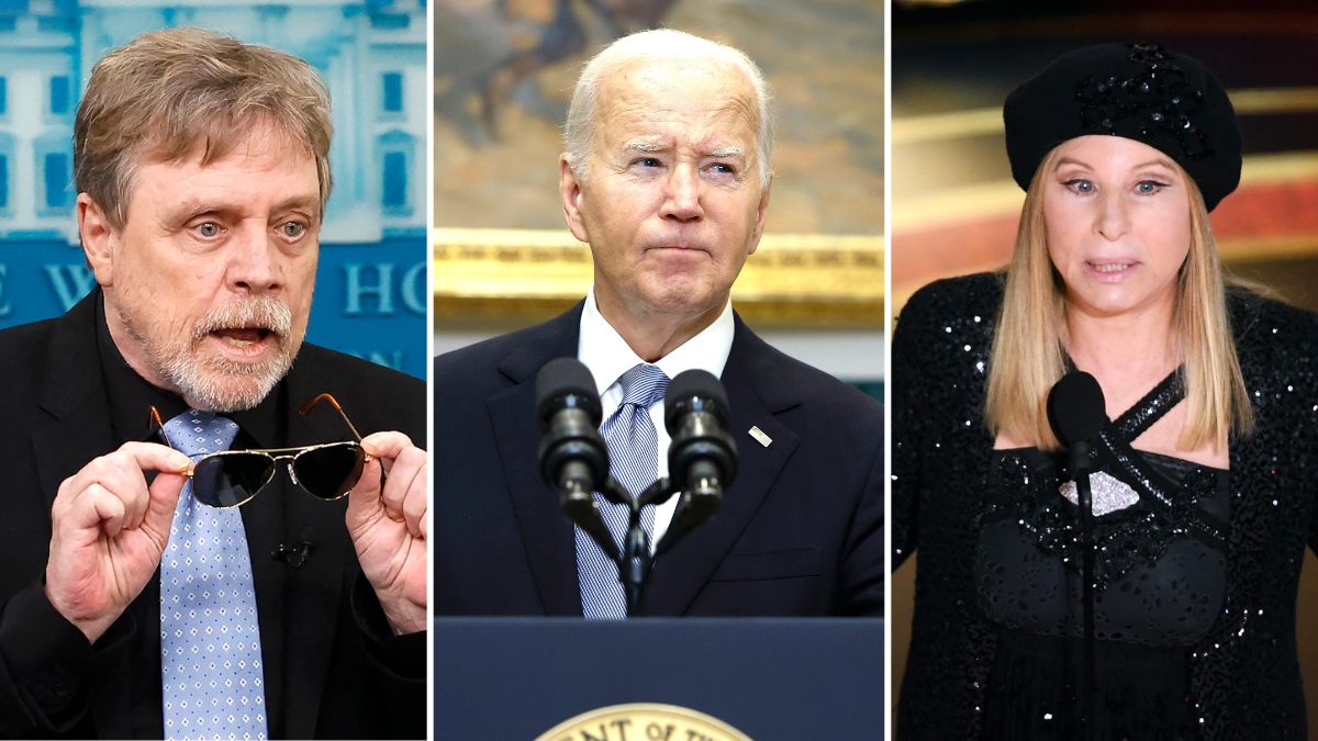 Mark Hamill, Joe Biden, and Barbra Streisand