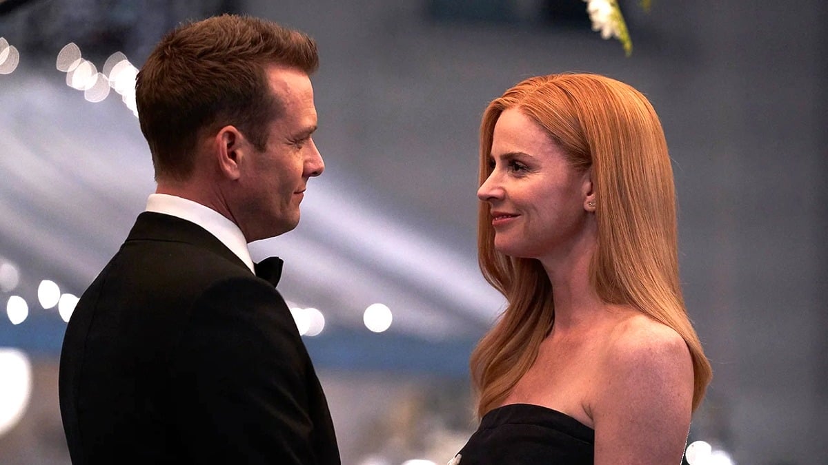 Harvey and Donna in the Suits series finale