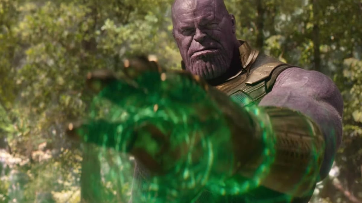 Thanos uses the Time Stone