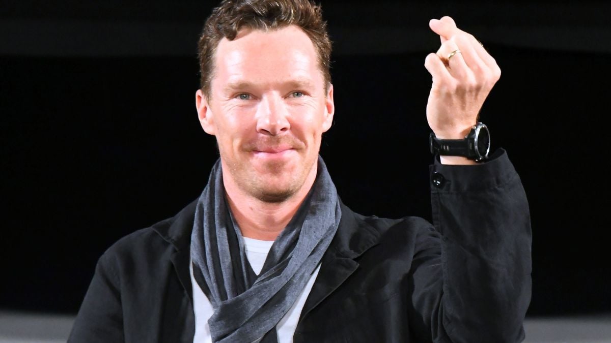 CHIBA, JAPAN - DECEMBER 08: Actor Benedict Cumberbatch attends the celebrity talk event at Tokyo Comic Con 2023 on December 08, 2023 in Chiba, Japan. (Photo by Jun Sato/WireImage)