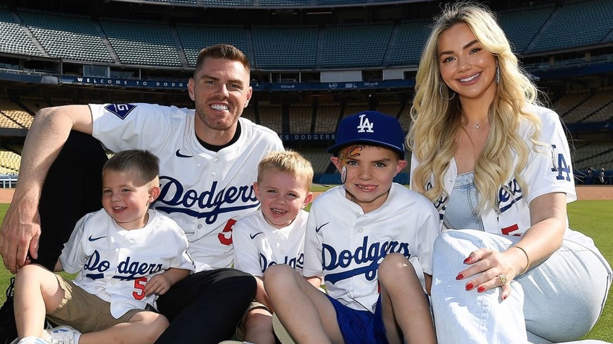 Freddie Freeman and family