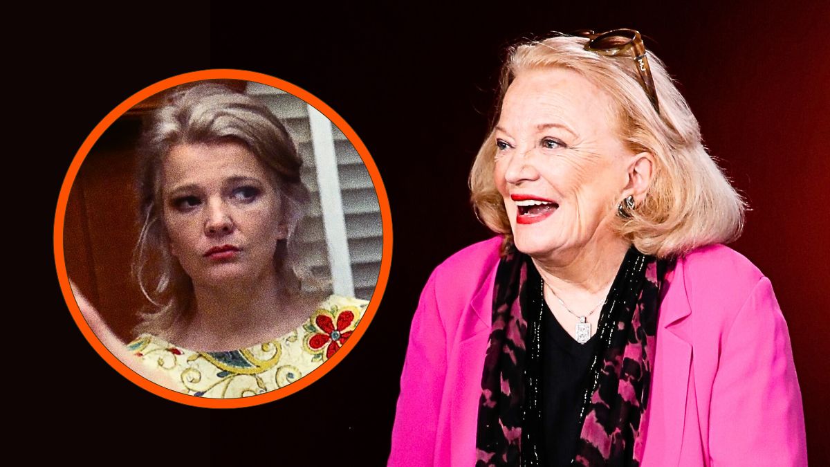 Photo montage of Gena Rowlands during the 17th Annual Savannah Film Festival in 2014 and of her performance in 'A Woman Under the Influence'.