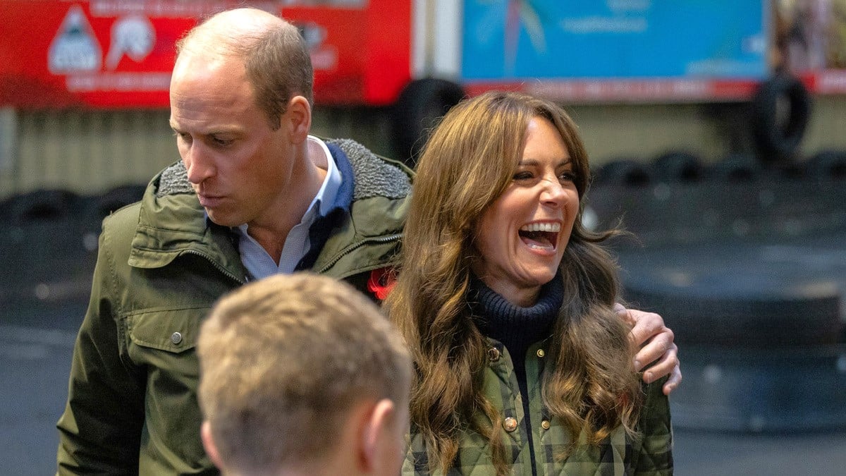 Prince William, Prince of Wales, known as the Duke of Rothesay and Catherine, Princess of Wales, known as the Duchess of Rothesay when in Scotland, visit DAY1, a Highland based charity in Inverness, which provides mentoring, training, personal development and employability services to vulnerable young people on November 02, 2023 in Moray, Scotland.