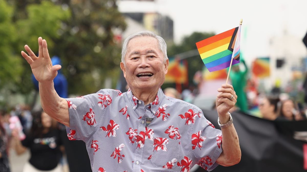 George Takei attends the 2024 LA Pride Parade on June 09, 2024 in Los Angeles, California. (Photo by Tommaso Boddi/Getty Images)