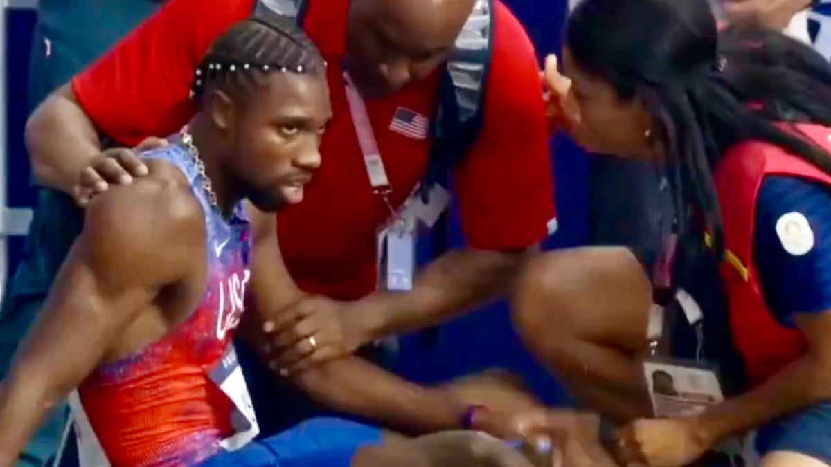 Noah Lyles sick at 2024 Olympics