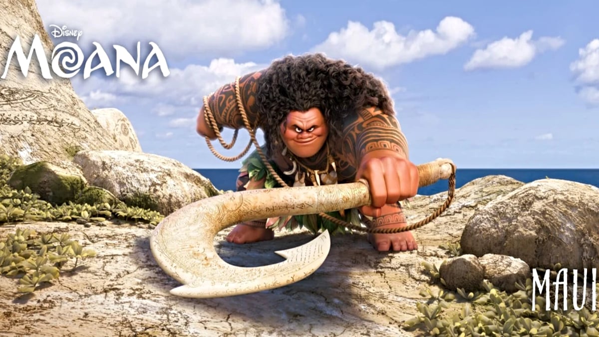 El primer vistazo del personaje de Maui