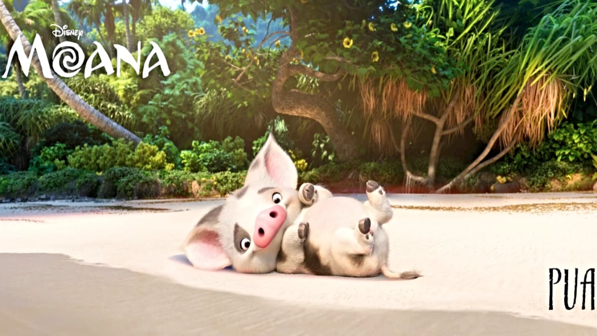 Pua el cerdo de 'Moana'