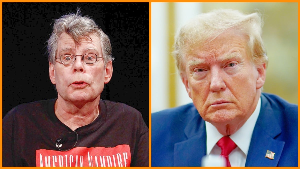 Stephen King and Donald Trump