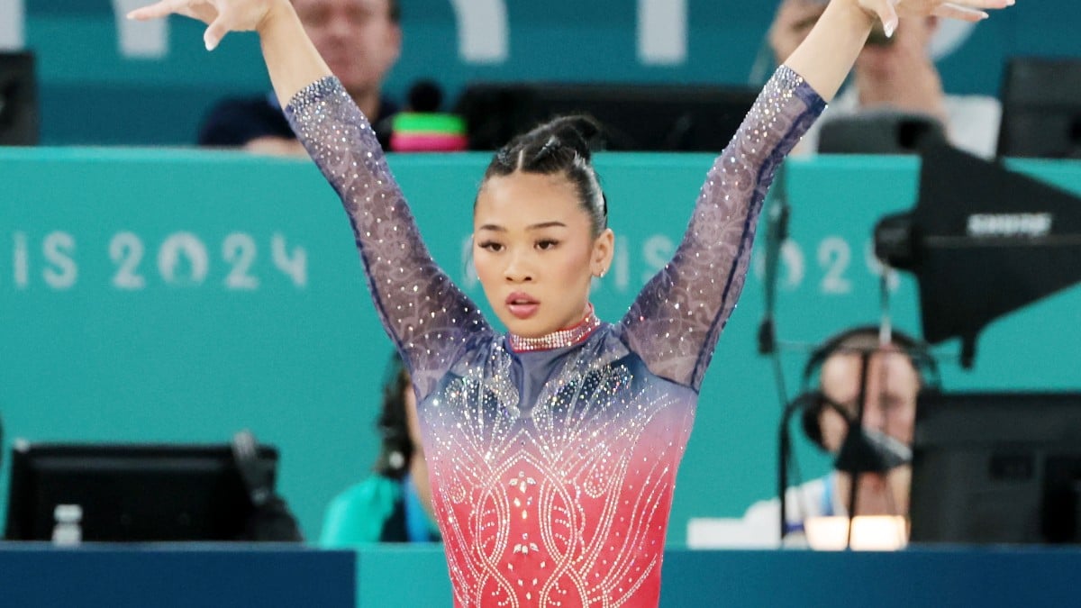 Suni Lee at 2024 Olympics