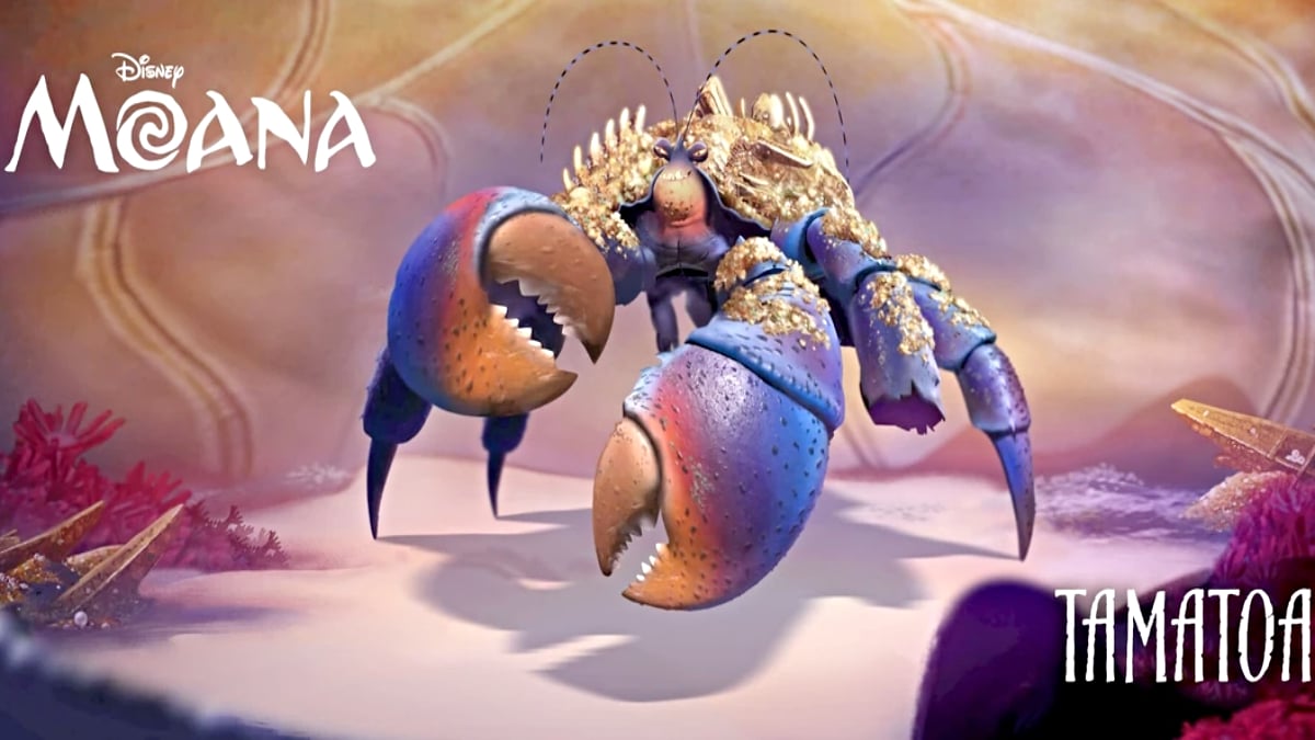 Tamatoa el cangrejo de 'Moana'