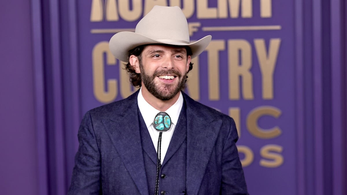 Thomas Rhett attends the 59th Academy of Country Music Awards at Omni Frisco Hotel