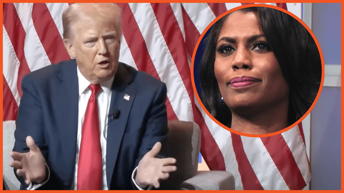 Omarosa and Donald Trump