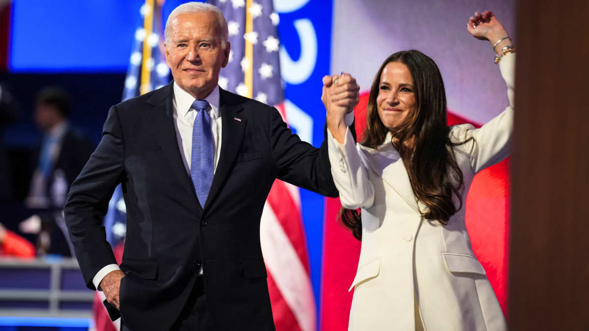 Joe and Ashley Biden