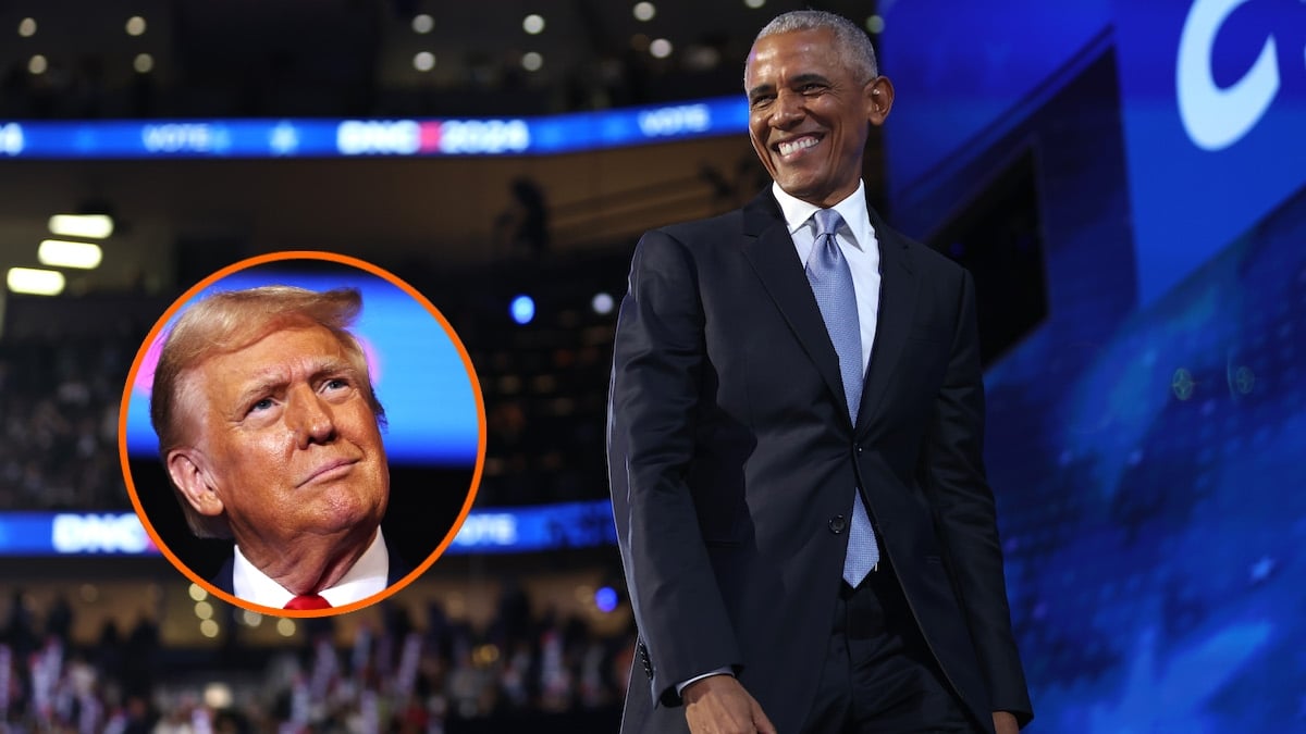 Barack Obama Donald Trump Getty