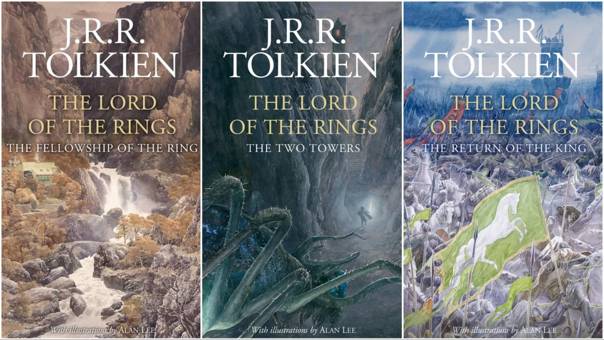 'The Lord of the Rings' book covers