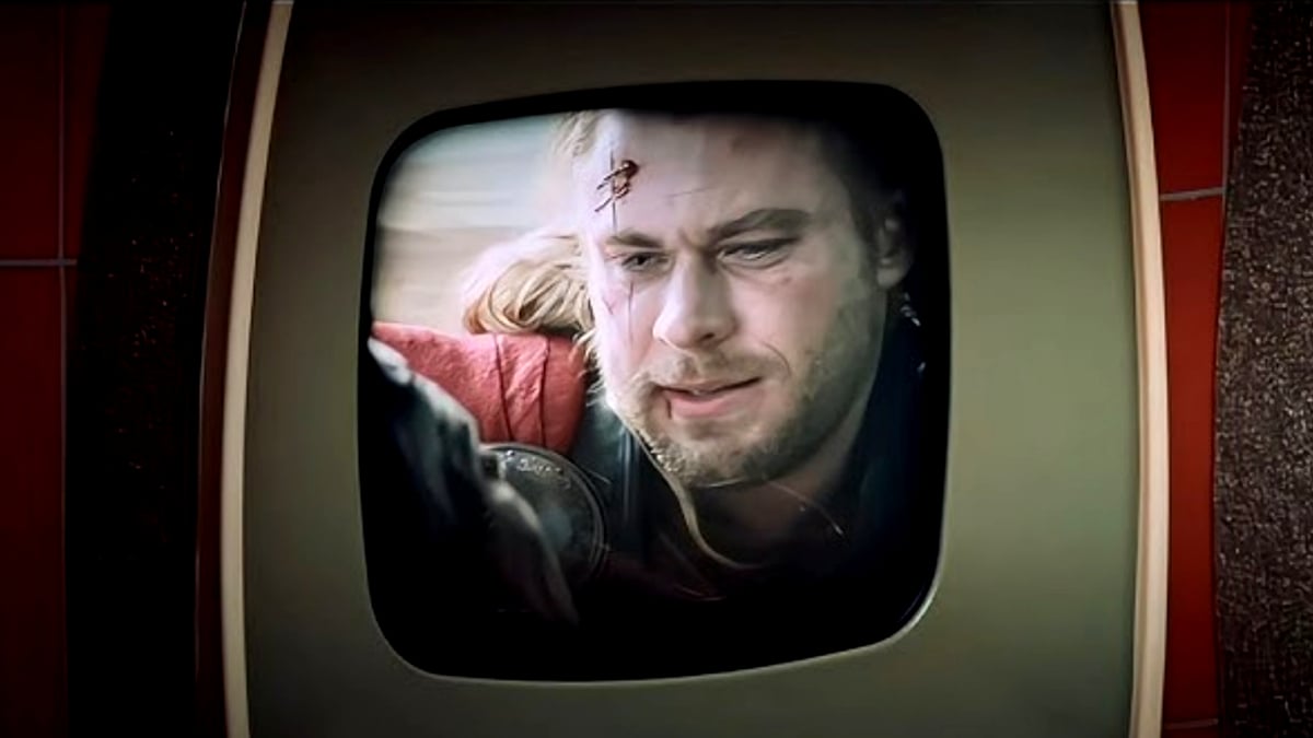 Thor crying