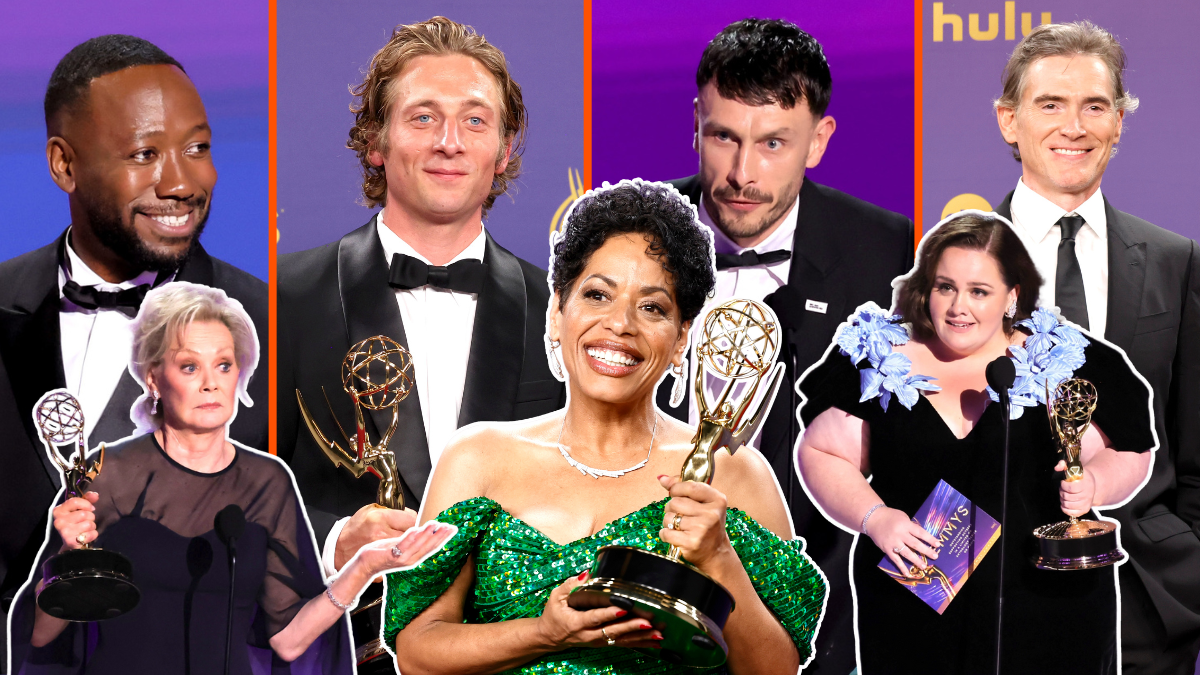 2024 Emmy winners Lamorne Morris, Jean Smart, Jeremy Allen White, Liza Colon-Zayas, Richard Gadd, Jessica Gunning, and Billy Crudup