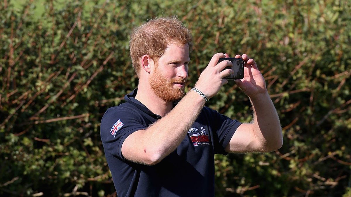 ‘This Is Not Free Will’ Prince Harry Wants You to Put down Your Phone