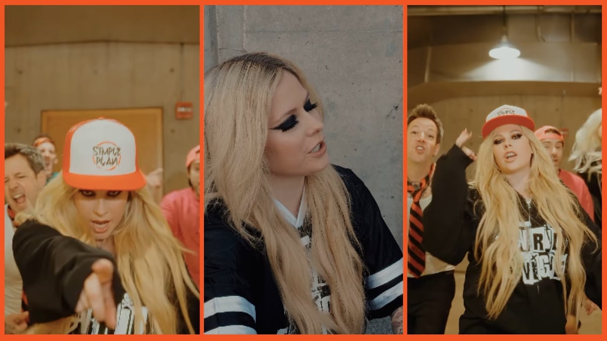 Avril Lavigne and Simple Plan collaborate for music video